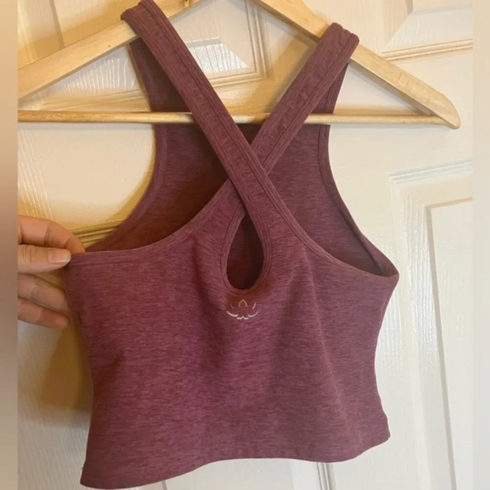 Beyond Yoga Burgundy Tank Top - Picture 2 of 6